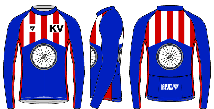 Custom L/S Classics Full-Zip Cycling Jersey