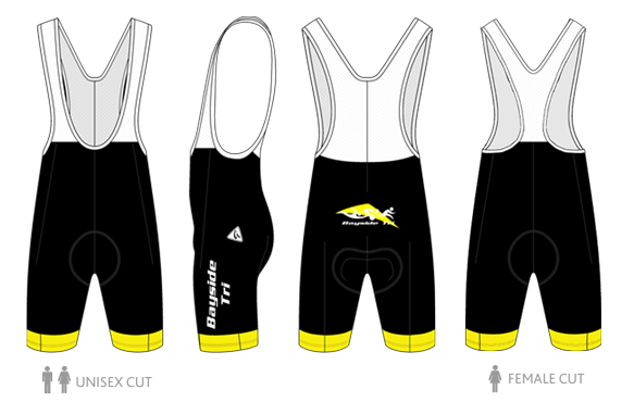 Custom Band Cycling Bib Shorts