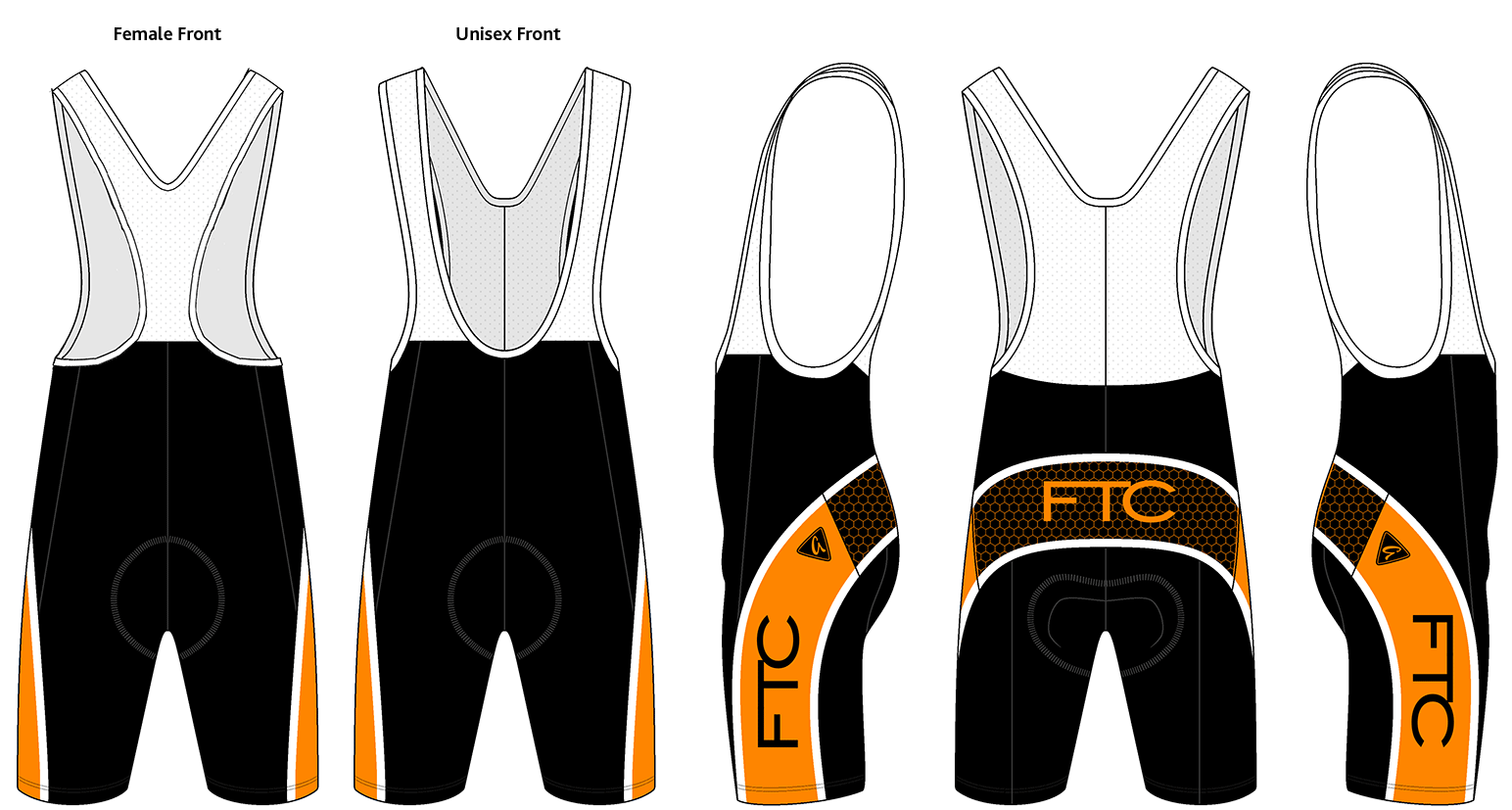 Custom Cycling Bib Shorts