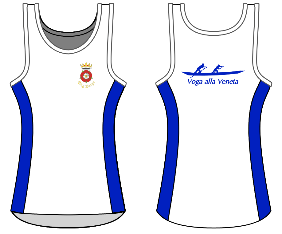 White - Custom Singlet