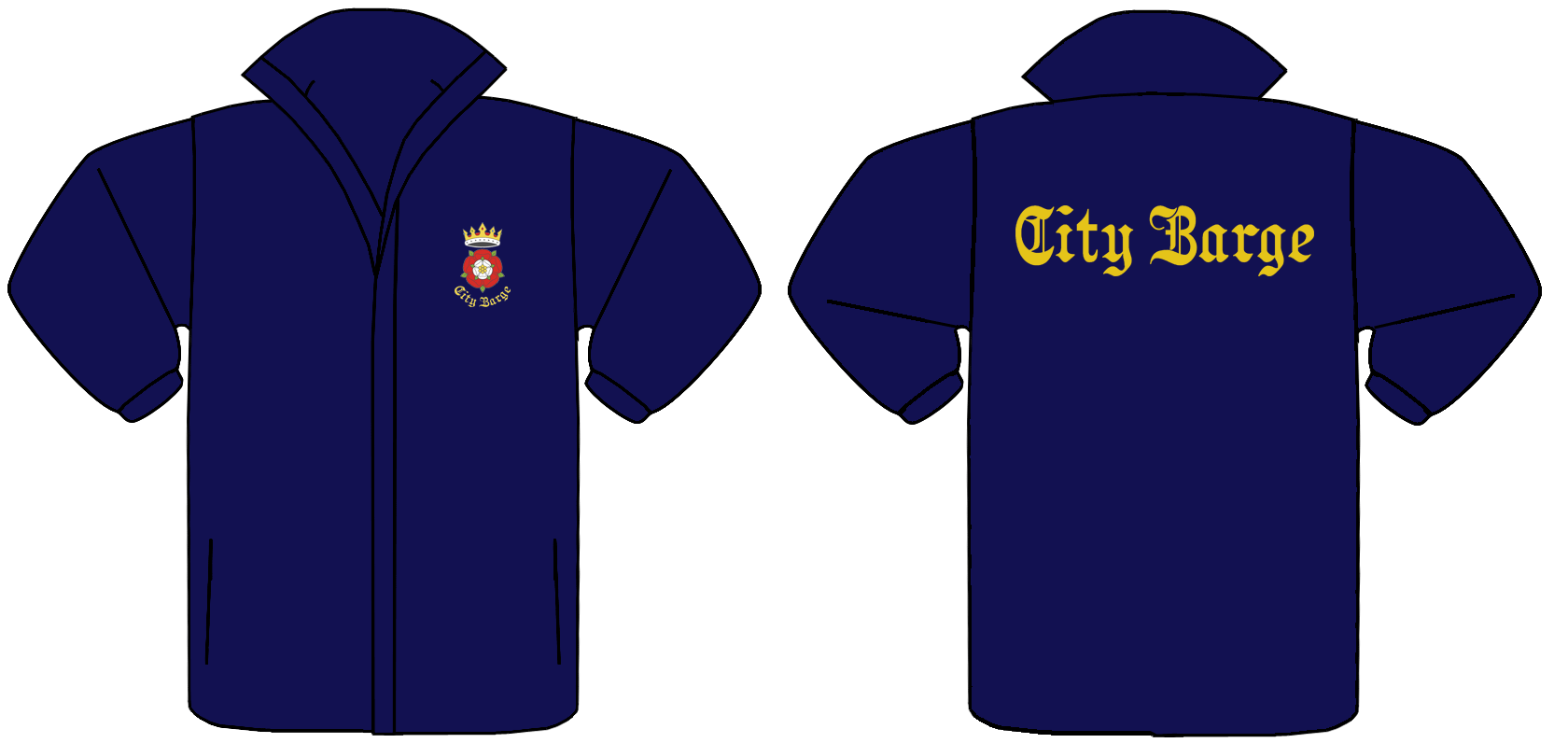 Club name on the back - Kariban Jacket