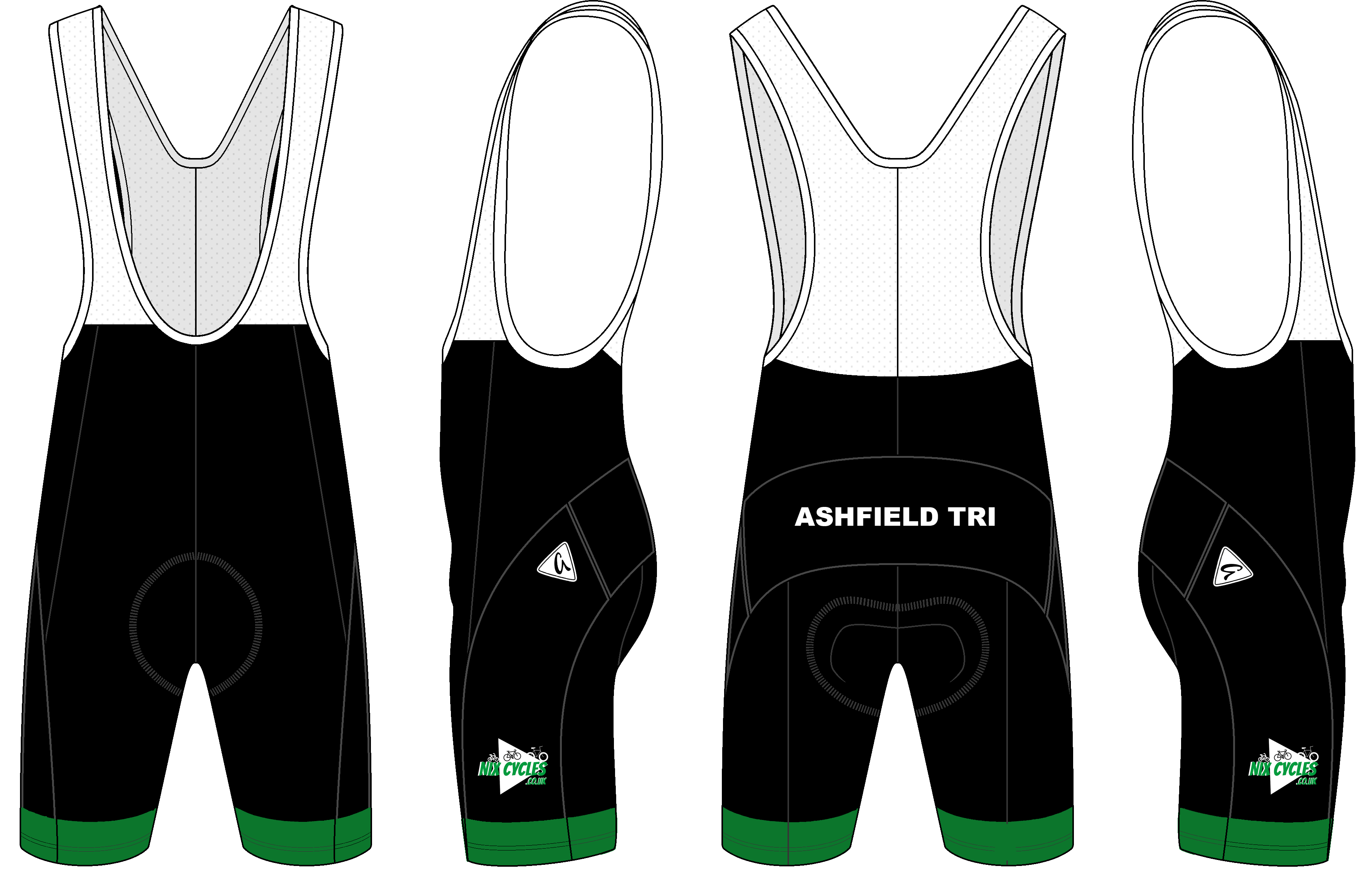 Custom Cycling Bib Shorts