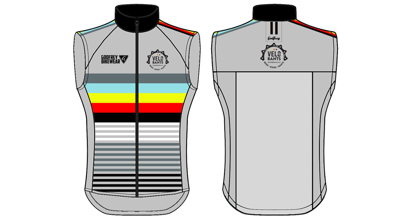 Custom Full-Zip Cycling Gilet (Unlined)