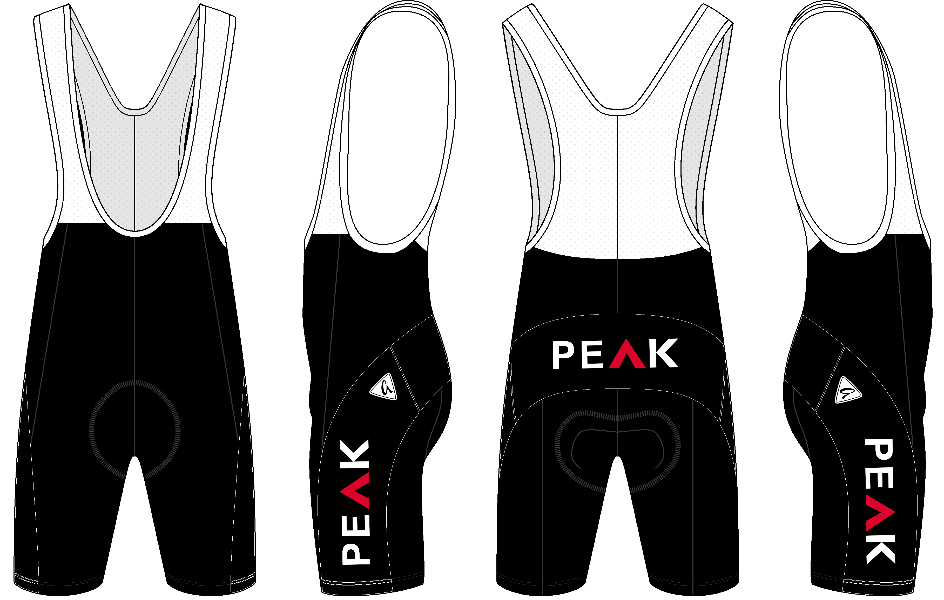 Custom Cycling Bib Shorts