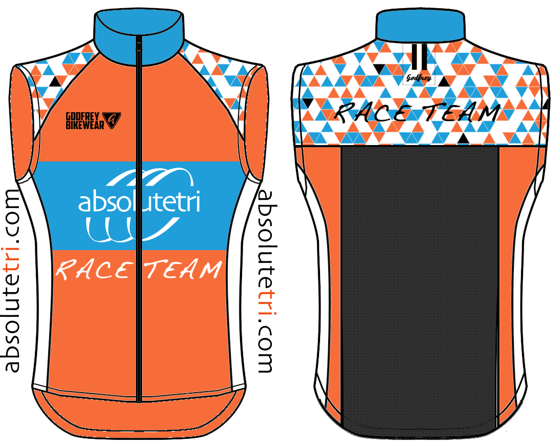 Custom Full-Zip Cycling Gilet (Unlined)