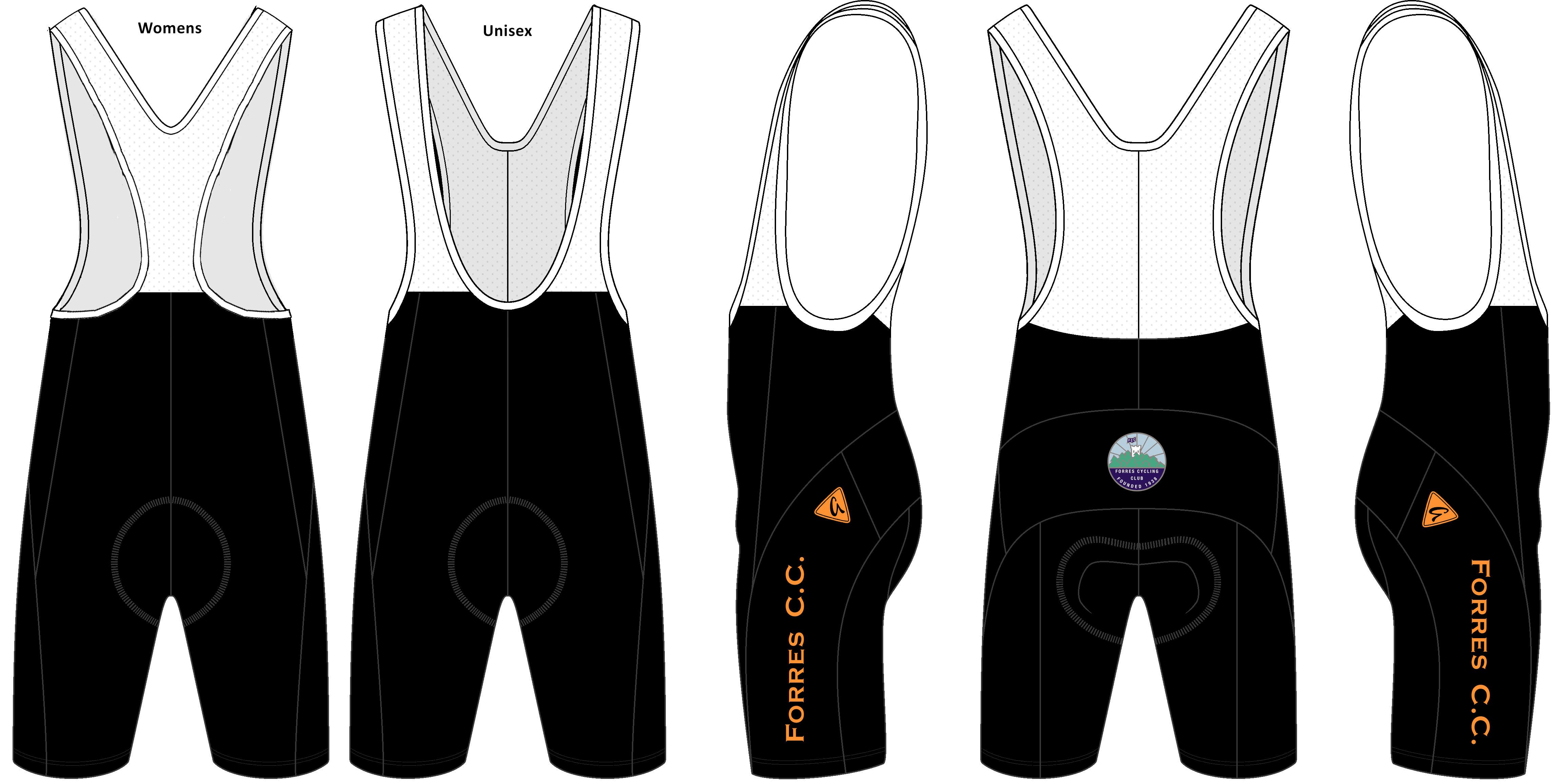 Custom Cycling Bib Shorts