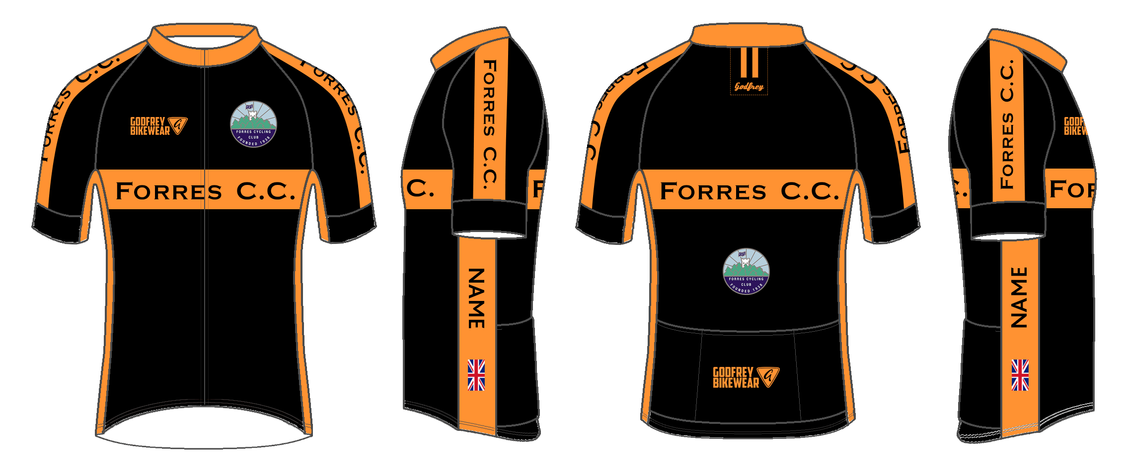 Custom S/S Elite Cycling Jersey