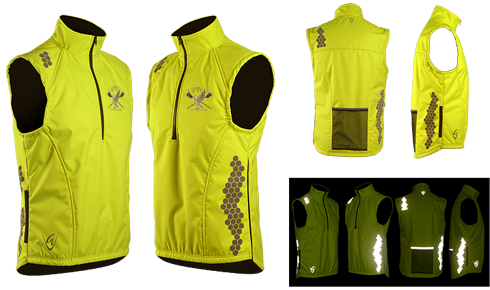 Be Seen Gilet Honeycomb