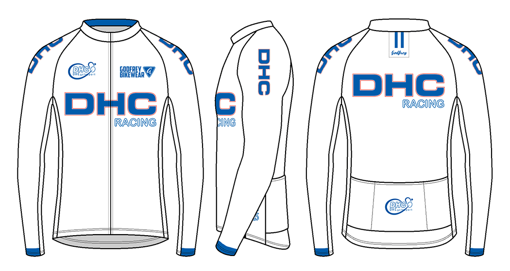 Retro - Custom L/S Classics Full-Zip Cycling Jersey