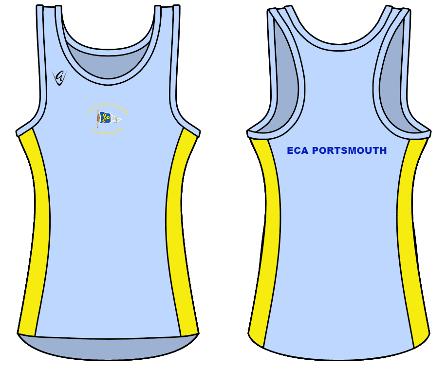 Sky - Custom Racerback Singlet