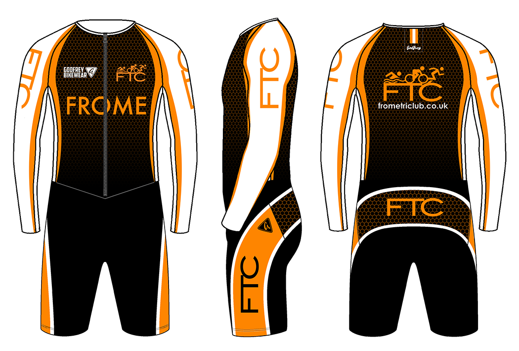 Custom Front-Zip Cycling ChronoSuit