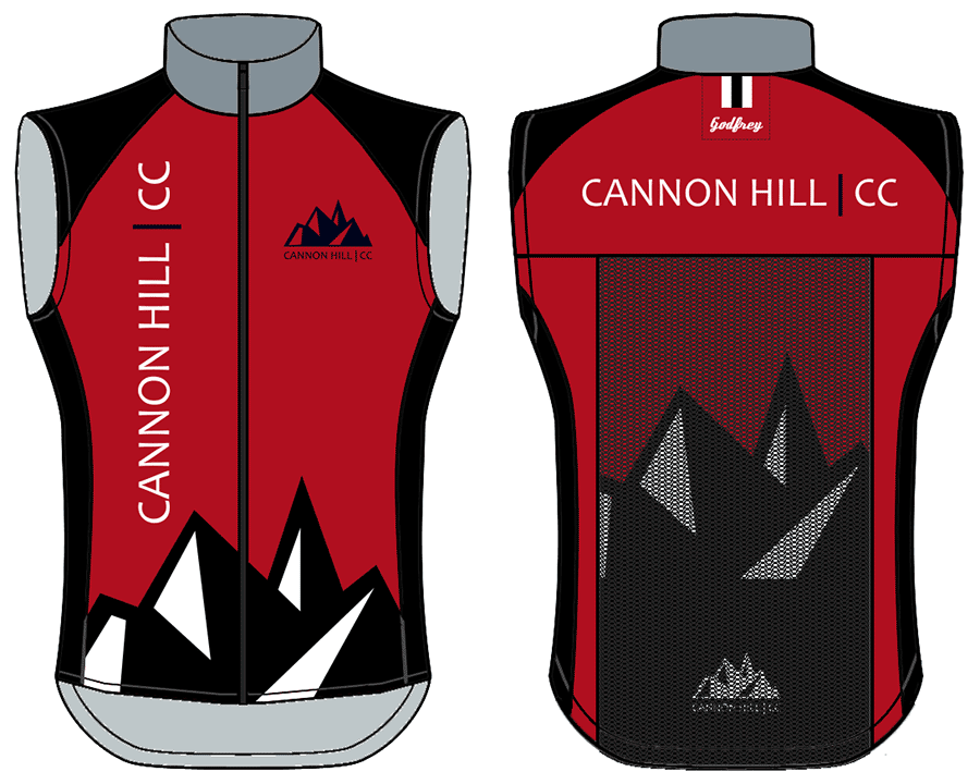 Custom Full-Zip Cycling Gilet (Unlined)