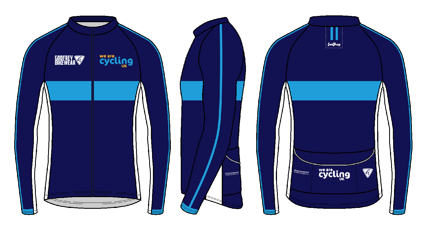 Custom L/S Full-zip Cycling Jacket (mesh lining)