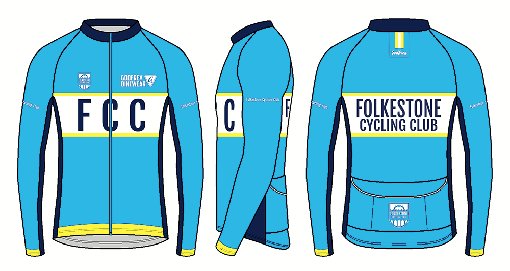 Custom L/S Full-zip Cycling Jacket (mesh lining)