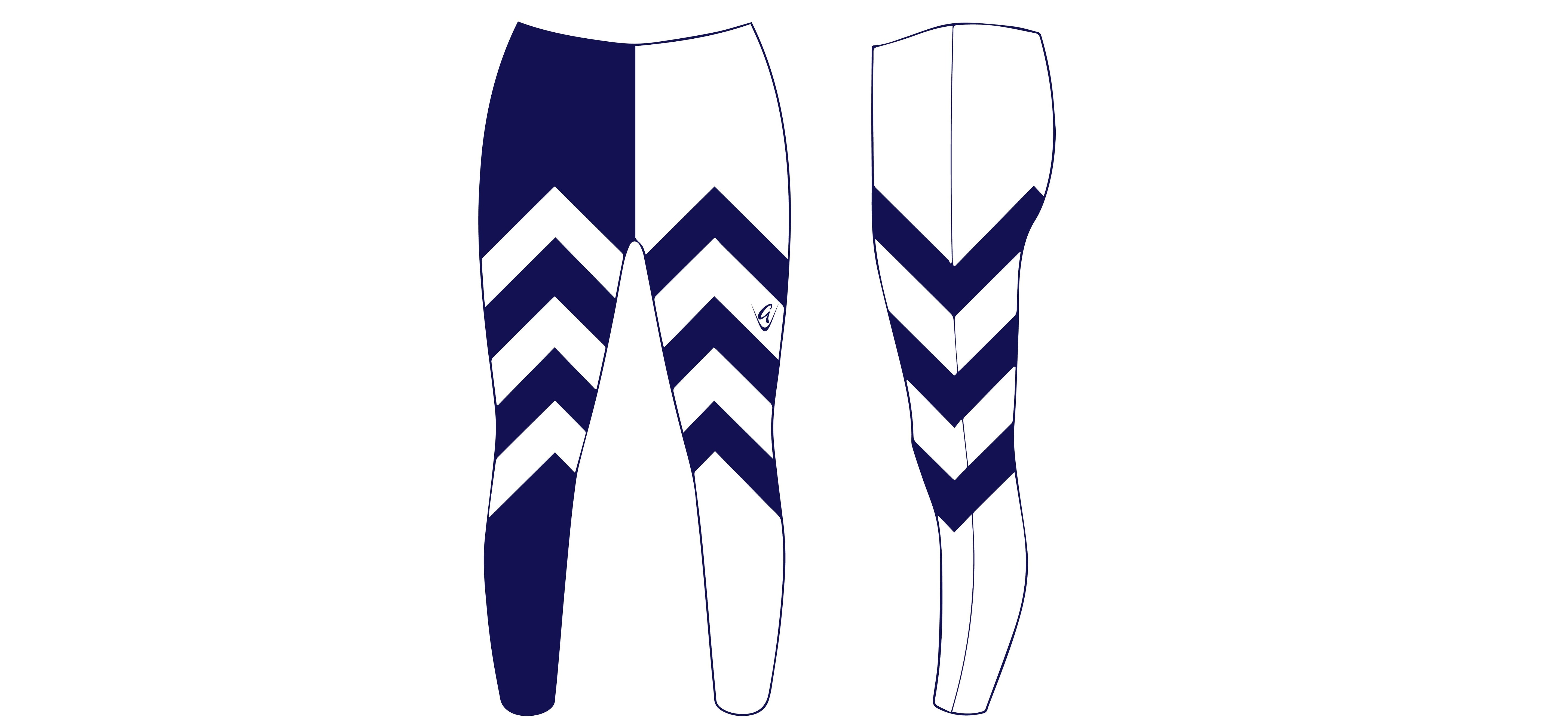 Chevrons - Custom Leggings