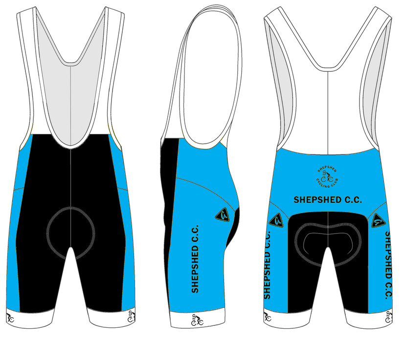 Blue - Elite Cycling Bib Shorts