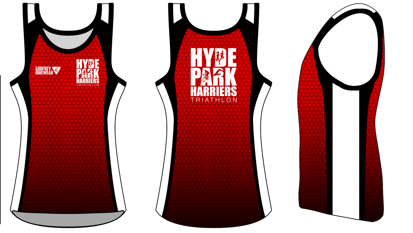 Red - Custom Running Vest