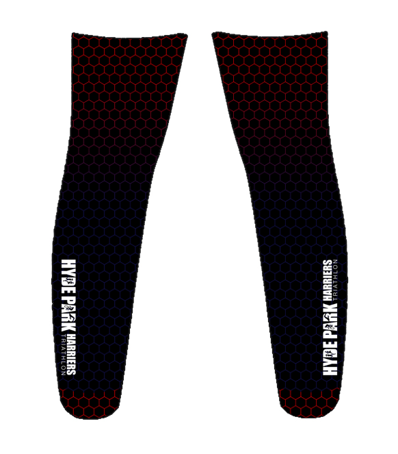 Black - Custom Cycling Hydrashell Leg Warmers