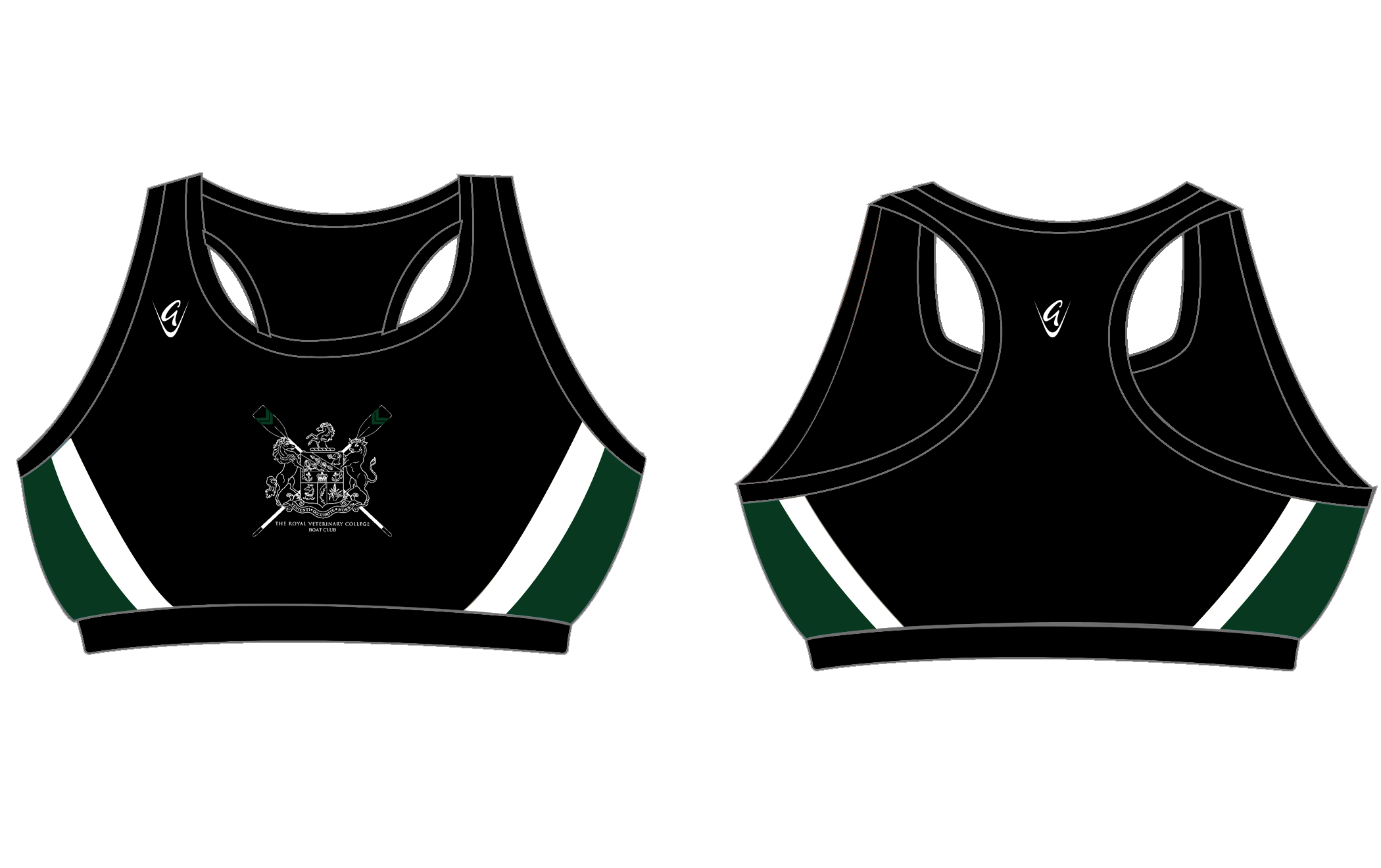 New- 3 Stripes - Pro Crop Top