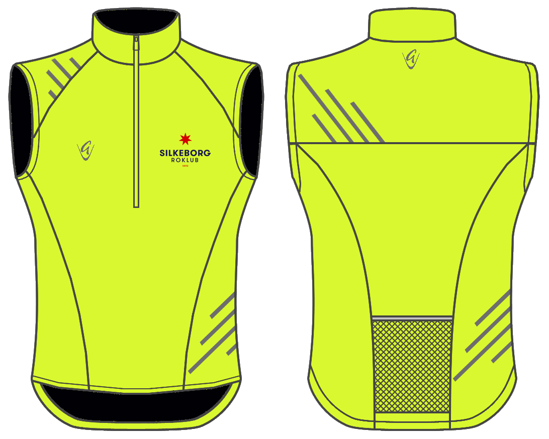 Be Seen Gilet Stripes