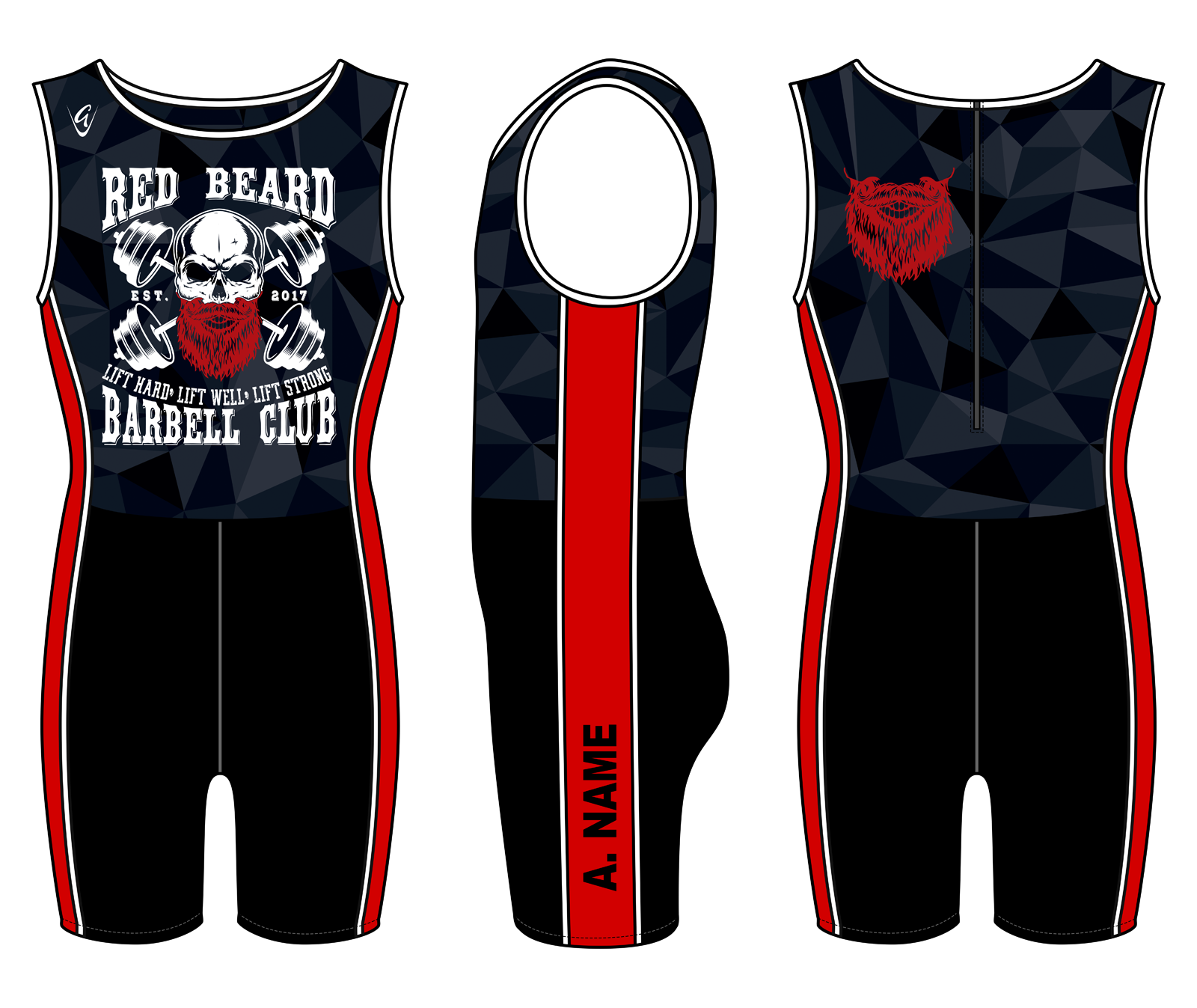 Custom Weightlifting Suit