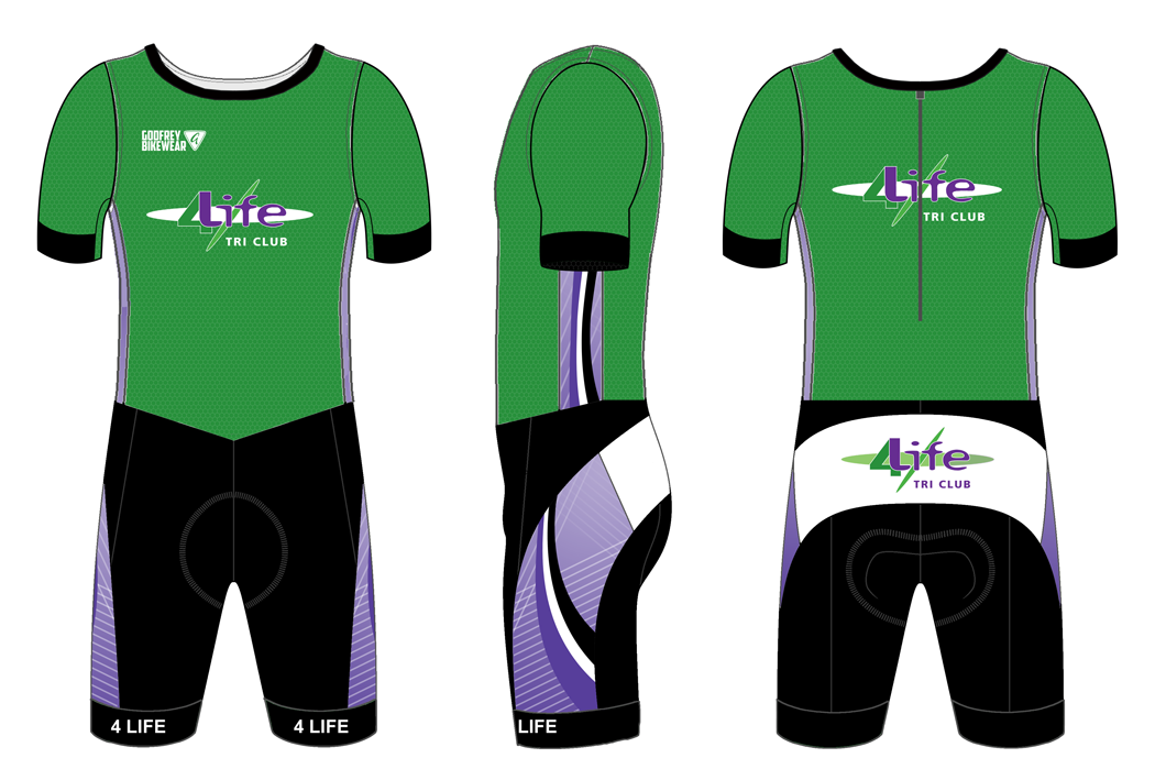 Custom Short Sleeve Triathlon Suit