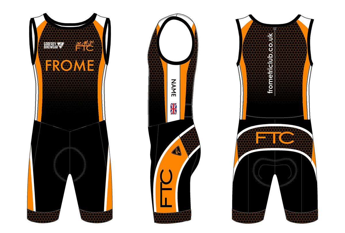 No back Pocket - Custom Triathlon Suit