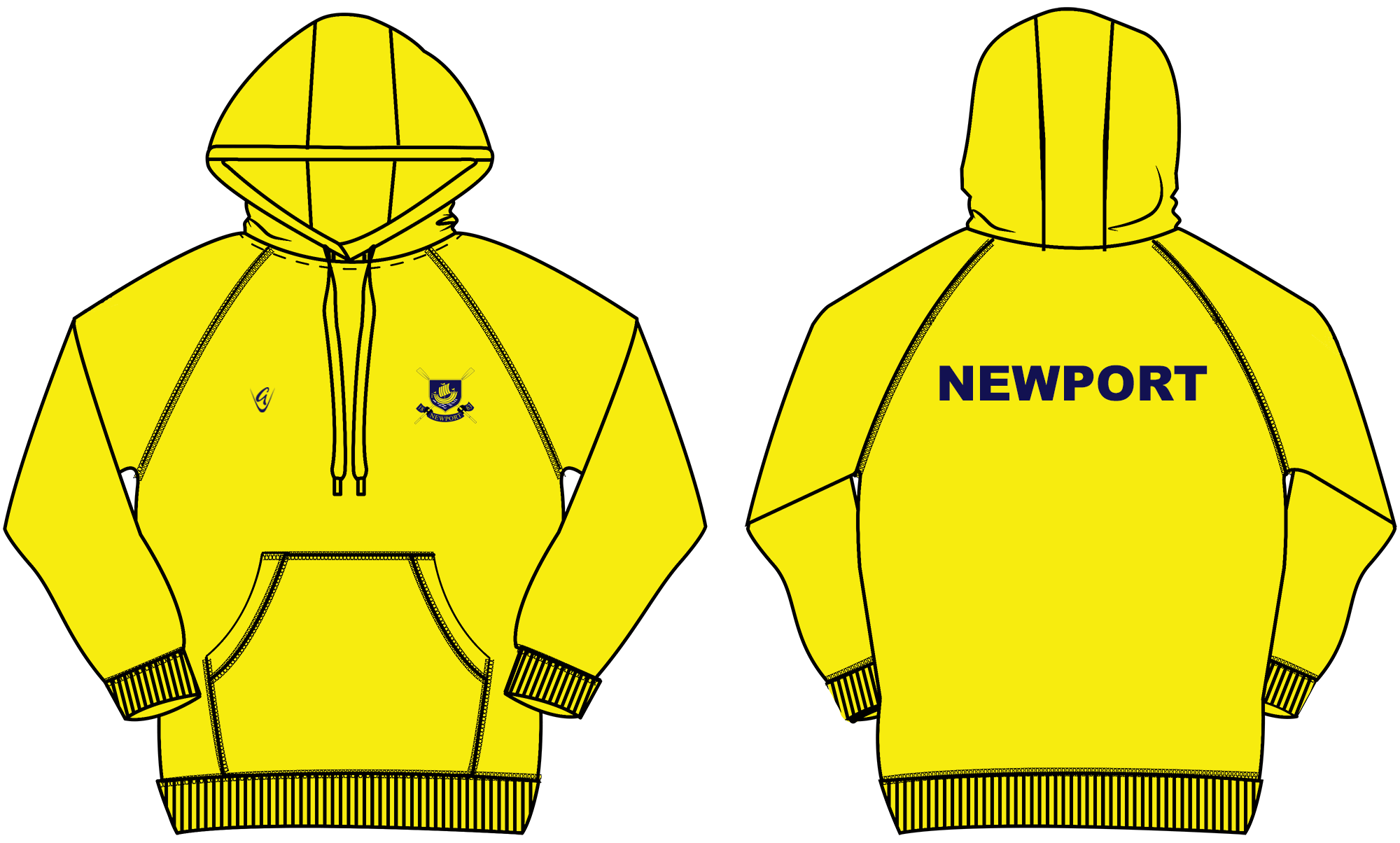 Yellow - Classic Hoodie