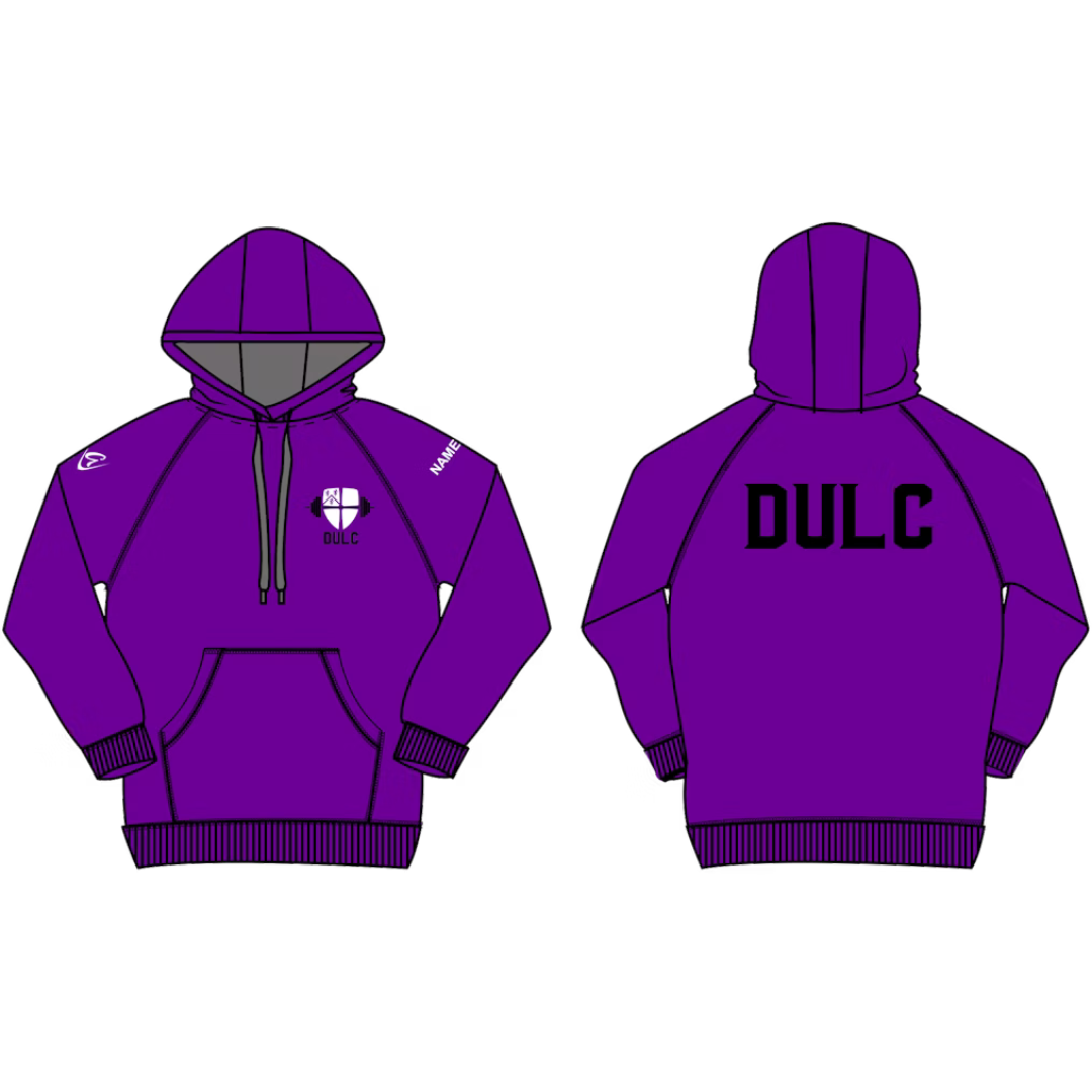 Purple - Contrast Hoodie