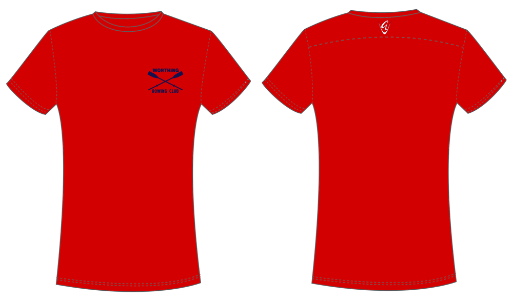 Red - Ladies Cotton Tee