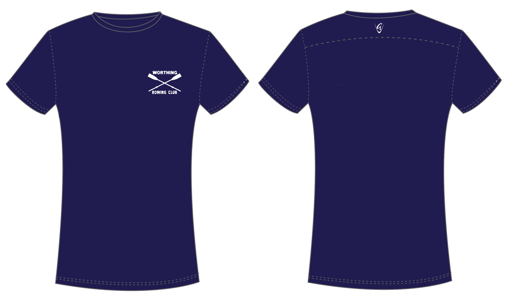 Navy - Ladies Cotton Tee