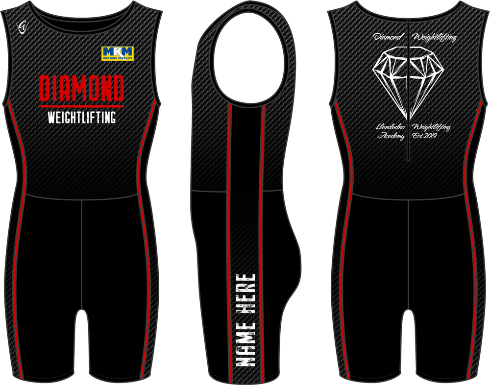 Weightlifting Singlet - Custom Weightlifting Suit