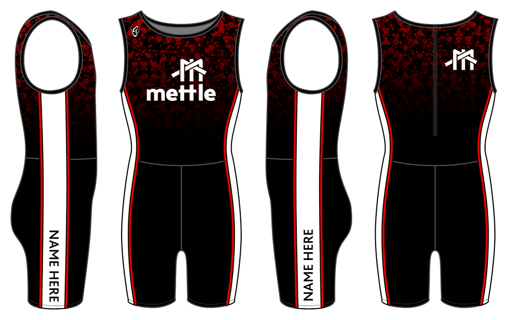 Red - Custom Weightlifting Suit