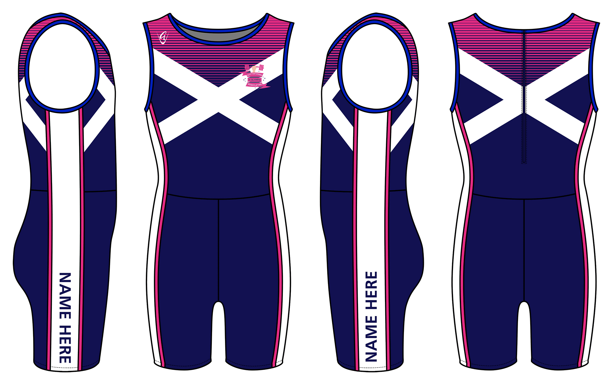 20th International Women's Custom Weightlifting Suit