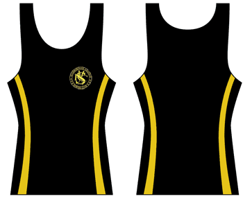 3 Side Stripes - Custom Singlet