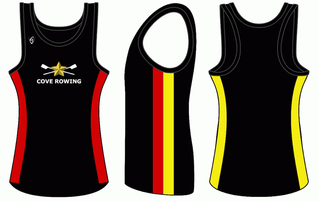 Black - Custom Racerback Singlet