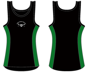 Black - Custom Singlet