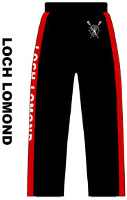 Club logo on left leg - Custom Trackies