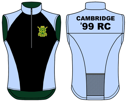 Reflective back lettering - Custom Elite Gilet