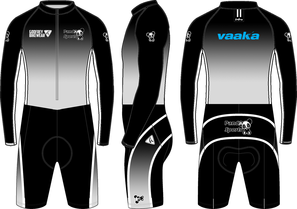 Custom Front-Zip Cycling ChronoSuit