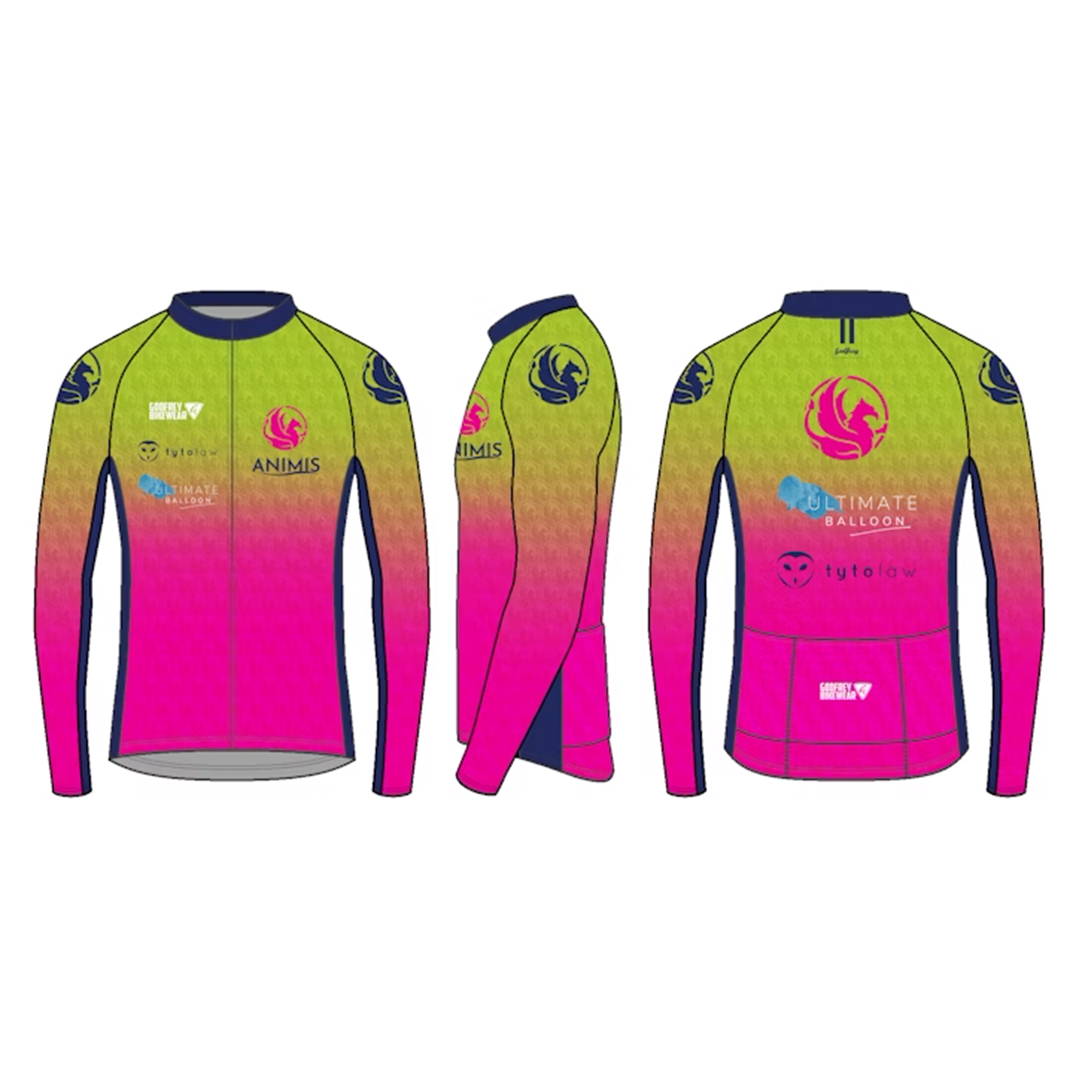 Custom L/S Classics Full-Zip Cycling Jersey