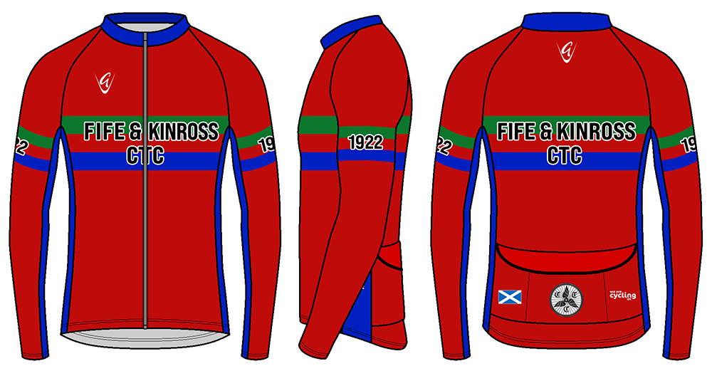 Custom L/S Full-zip Cycling Jacket (mesh lining)