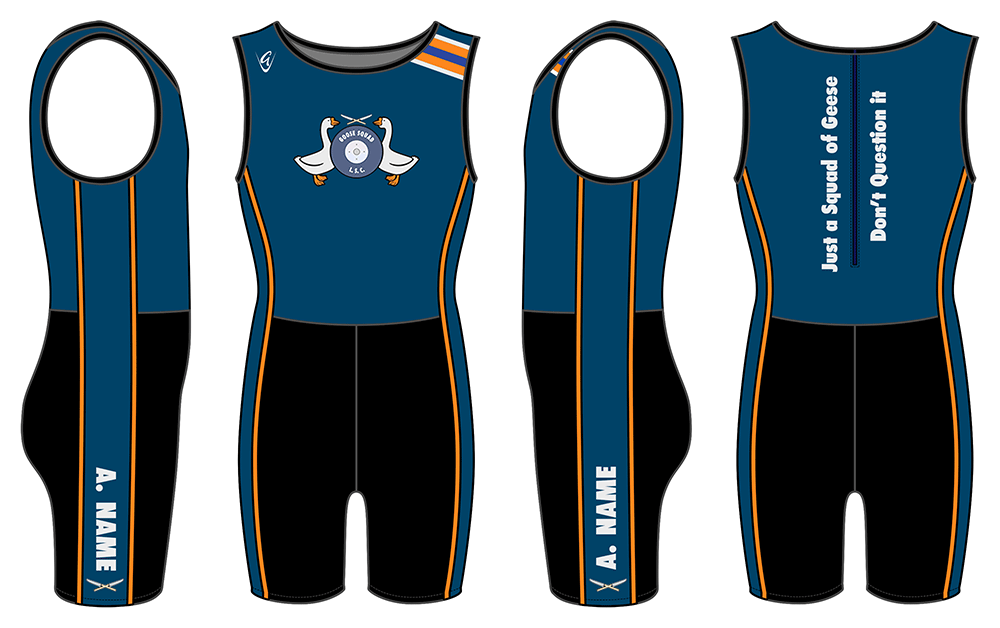 Design 2 - Custom Weightlifting Suit