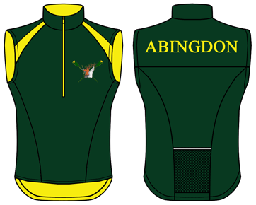 Yellow Shoulder Panel and Lining - Custom Elite Gilet