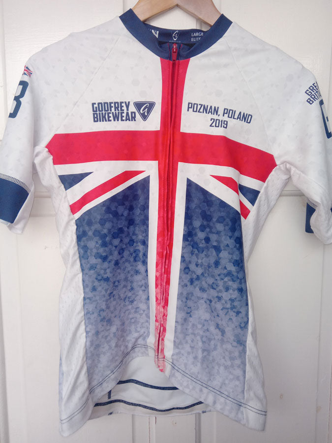 2019 GB Masters Custom S/S Elite Full-Zip Cycling Jersey