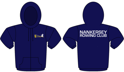 Navy - Zip Hoodie