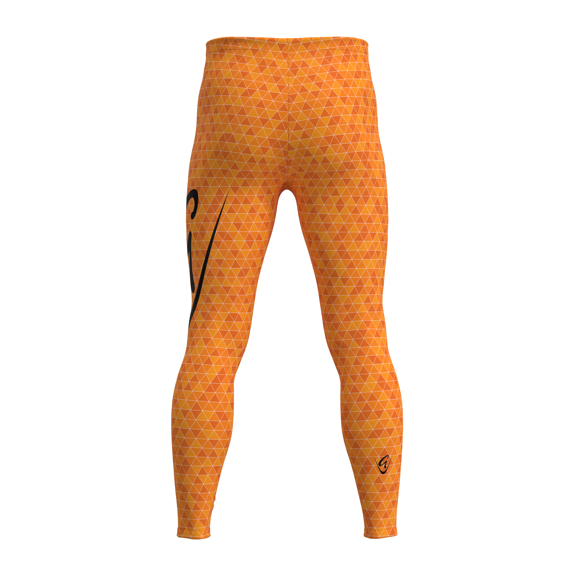 Atomic Orange Leggings
