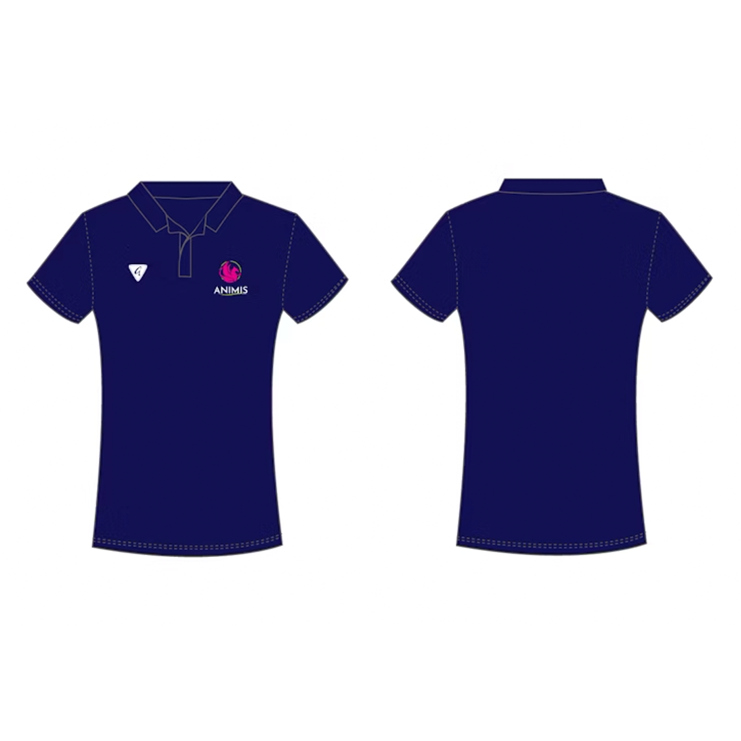 Navy - Ladies Cotton Pique Polo