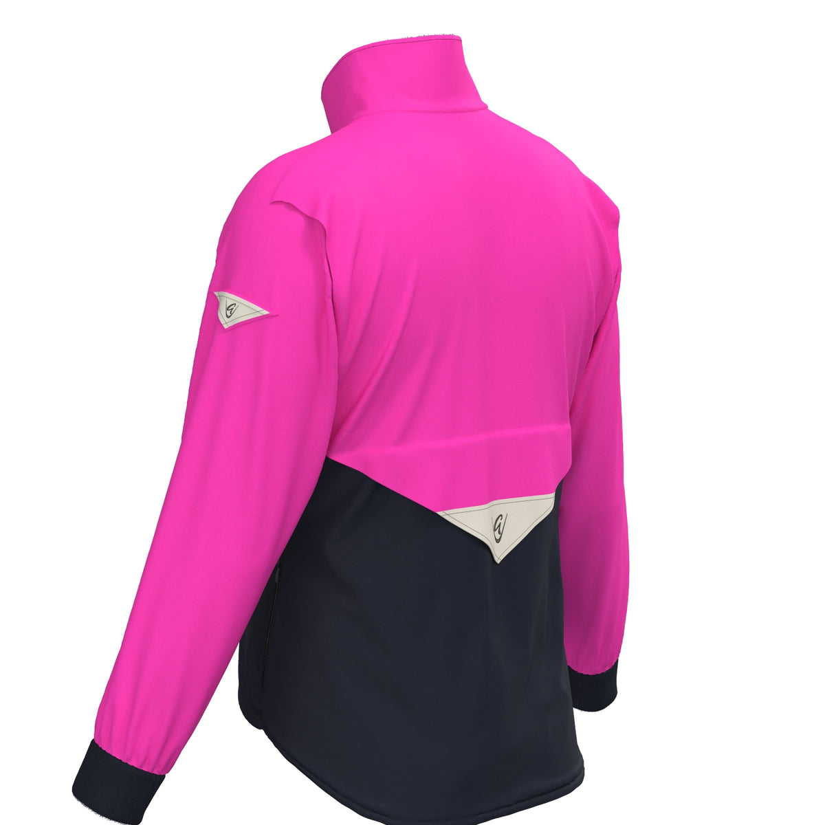 G2 Splash Jacket Rowing Be Seen Navy/Pink Fluro G2 - Godfrey