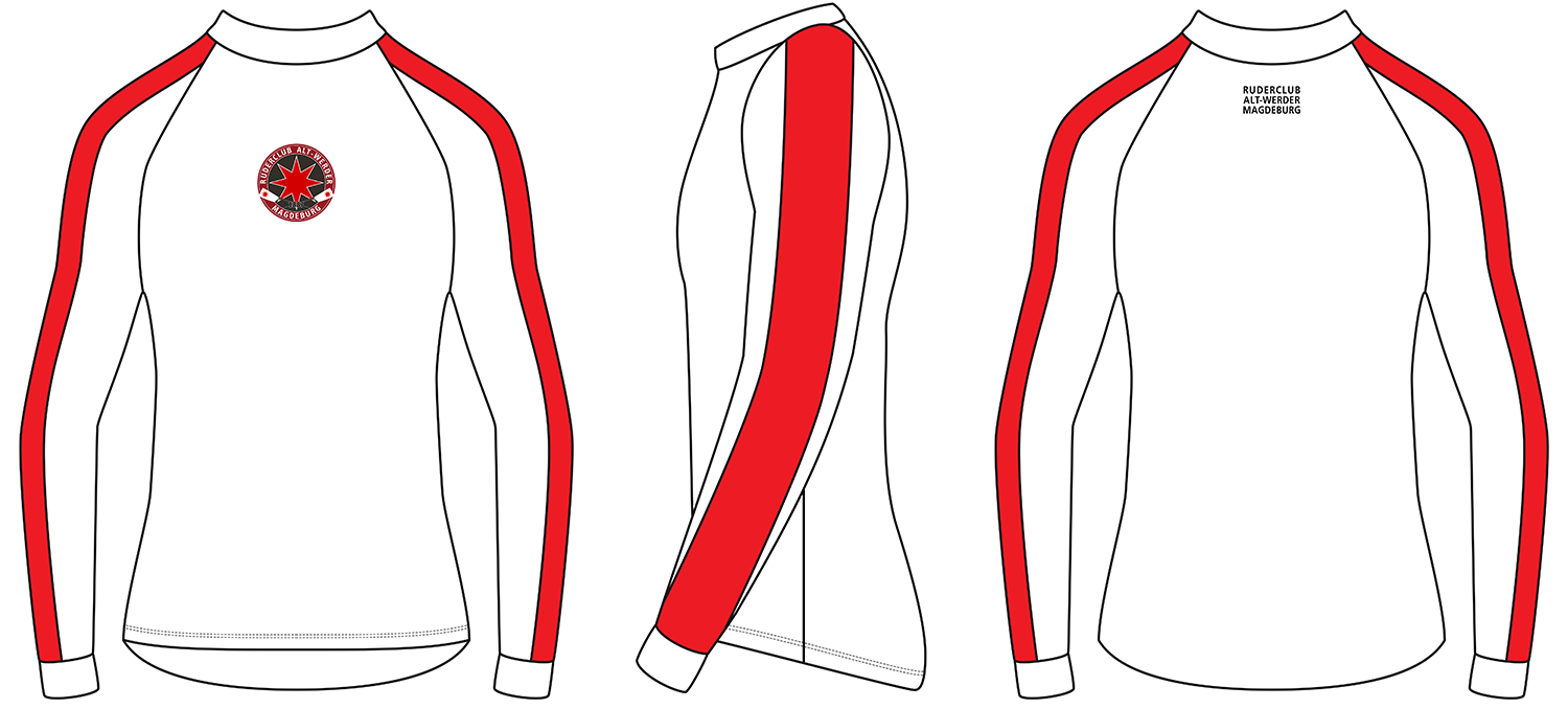 Custom Performance Tee LS Stripe Back Text